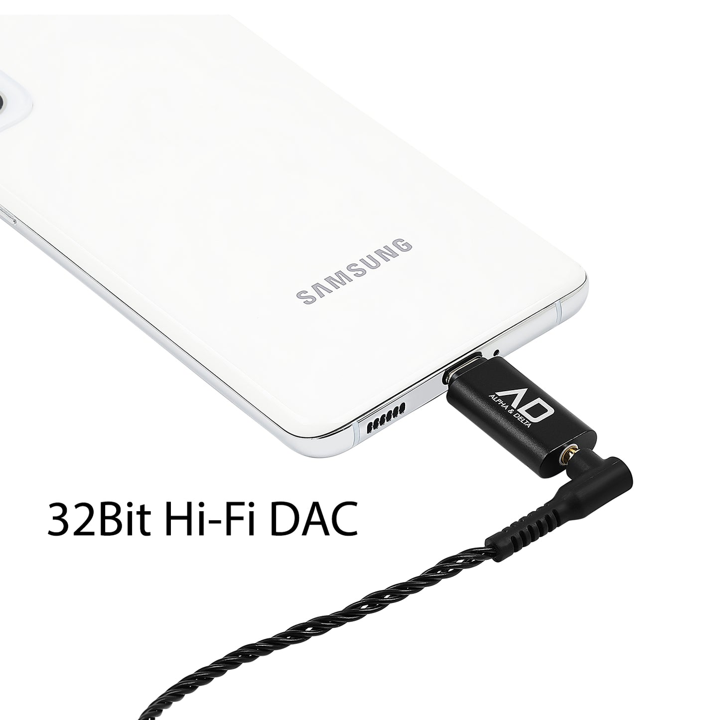 Alpha & Delta HI-FI Portable DAC Type-C Adapter