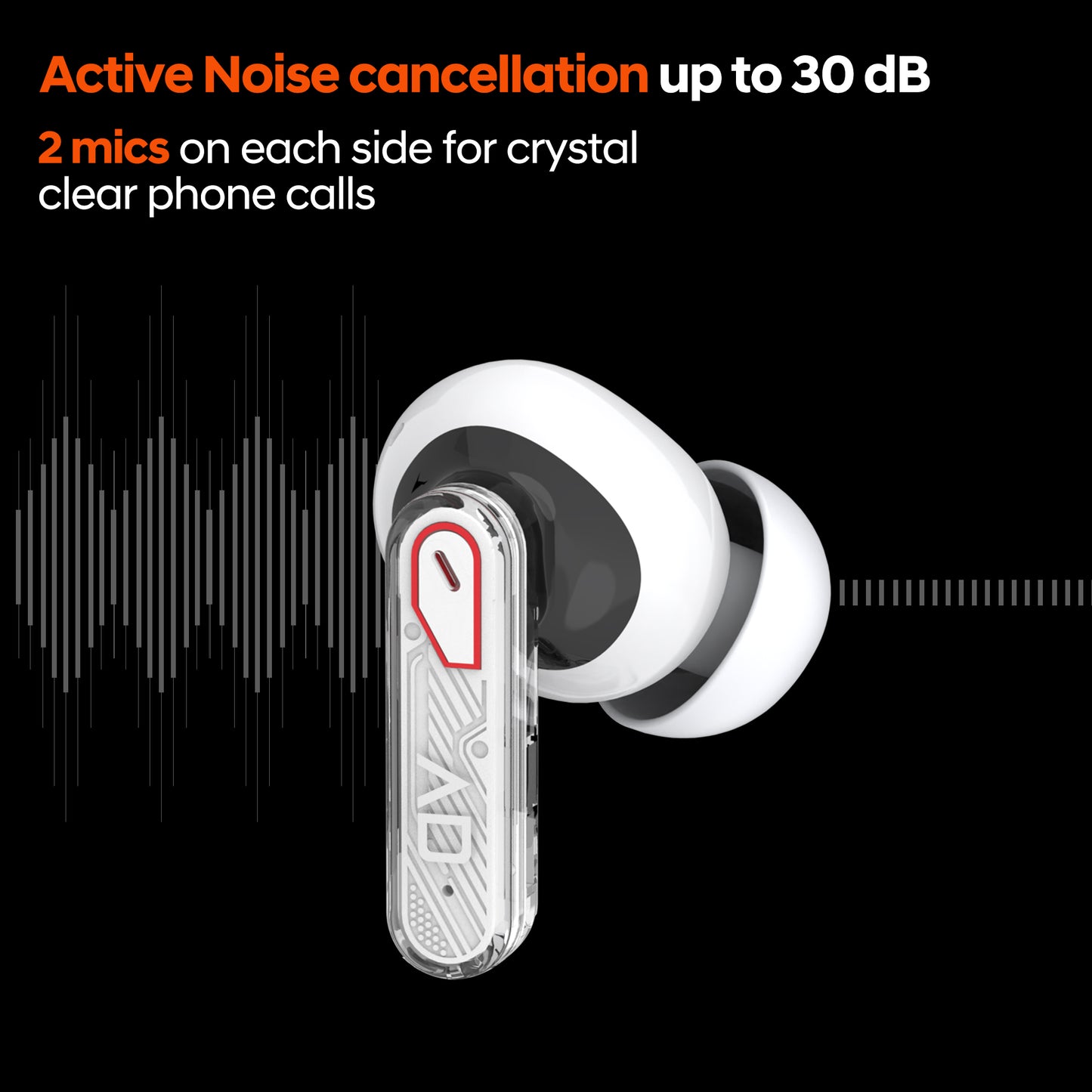 Alpha & Delta Nova ANC True Wireless Earphones