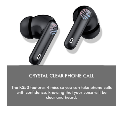 KS50 Active Noise Cancelling Earphones
